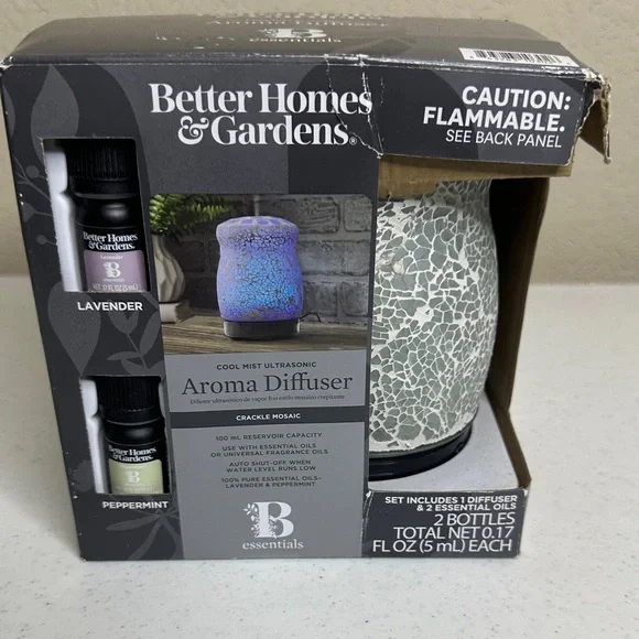 Better Homes And Gardens Crackle White Aroma Diffuser - Picture 5 of 6